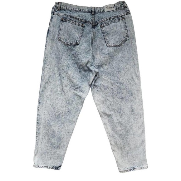 90s NO EXCUSES Bleached/ Ripped Jeans/ Pants - Picture 3 of 4